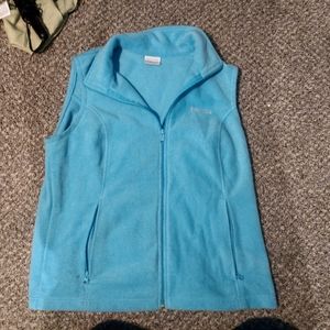 Light Blue Columbia Vest